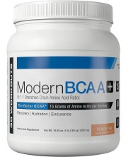 Modern BCAA Plus, студен чай праскова, 535 g, USP Labs -1