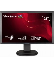 Монитор ViewSonic - VG2439SMH-2, 24'', FHD, VA, USB Hub, черен