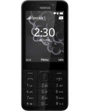 Мобилен телефон Nokia - 230 DS RM-1172, 2.8", 16MB, тъмносив -1