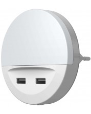 Мобилно осветително тяло Ledvance - Lunetta USB, бяло