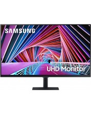 Монитор Samsung - 27A700, 27'', UHD, IPS, черен -1