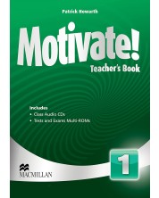 Motivate! Level 1 Teacher's book + Audio CDs / Английски език - ниво 1: Книга за учителя + Аудио CDs -1