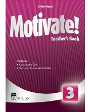 Motivate! Level 3 Teacher's book + Audio CDs / Английски език - ниво 3: Книга за учителя + Аудио CDs -1