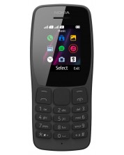 Мобилен телефон Nokia - 110 DS, 1.77", 4MB, черен -1