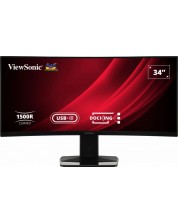 Монитор ViewSonic - VG3419C, 34'', UWQHD, VA, USB Hub, FreeSync, Curved -1