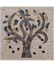 Мозайка Neptune Mosaic - Маслиново дърво, без рамка -1