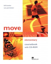 Move Elementary: Coursebook with CD-ROM / Английски език (Учебник + CD-ROM) -1