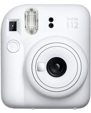 Моментален фотоапарат Fujifilm - instax mini 12, Clay White -1