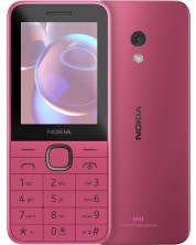 Мобилен телефон Nokia - 225 4G TA-1610, 2.4'', 64MB/128MB, розов -1