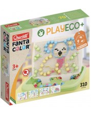 Мозайка Quercetti Play Eco - Fantacolor, 310 части -1