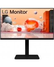 Монитор LG - 24BA550-B, 23.8'', FHD, IPS, USB Hub, черен -1