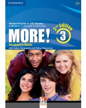 MORE! 3. 2nd Edition Student's Book with Cyber Homework and Online Resources: Английски език - ниво A2 - B1 (учебник с допълнителни материали) -1
