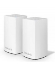 Wi-fi система Linksys - Velop VLP0102, 2.4Gbps, 2 модула, бяла -1
