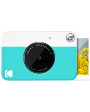 Моментален фотоапарат Kodak - Printomatic Camera, 5MPx, син
