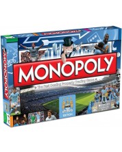 Настолна игра Hasbro Monopoly - FC Manchester City -1