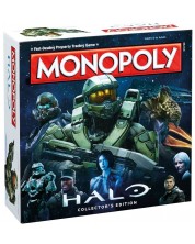 Настолна игра Hasbro Monopoly - Halo, Collector's Edition