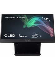 Монитор ViewSonic - ColorPro VP16-OLED, 15.6'', FHD, OLED, черен -1