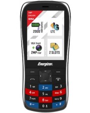 Мобилен телефон Energizer - E284S, 2.8'', 64MB/128MB, черен -1