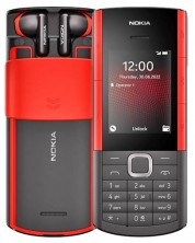 Мобилен телефон Nokia - 5710 Xpress Audio 4G, 2.4'', черен/червен -1