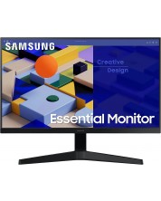 Монитор Samsung - Essential S31C 27C314, 27'', FHD, IPS, черен -1