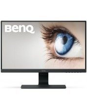 Монитор BenQ - GW2480E, 23.8'', FHD, IPS, Anti-Glare, черен