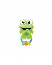 Детска играчка Moni - Дрънкалка, жабче