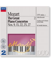 Mozart: The Great Piano Concertos Nos. 9, 15, 22, 25 & 27 (2 CD)