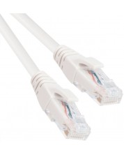 Мрежов кабел VCom - NP612B-5m, RJ45/RJ45, 5m, сив -1