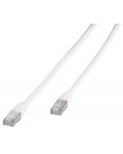 Мрежови кабел Vivanco - 45329, RJ45/RJ45, 0.25m, бял -1