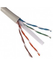 Мрежов кабел SeaMAX - SC-U/UTP-5E-PVC, 305m, cat. 5e, сив -1