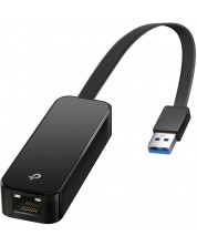Мрежови адаптер TP-Link - UE306, Gigabyte, USB 3.0/ RJ45, черен -1