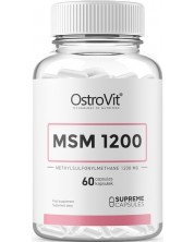 MSM, 1200 mg, 60 капсули, OstroVit -1