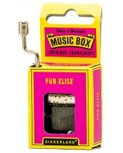 Музикална кутия с манивела Kikkerland -  Für Elise -1