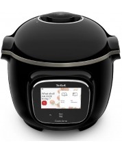 Мултикукър Tefal - Cook4me Touch WiFi, 1600W, 6 l, черен