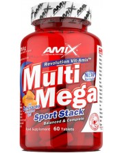 Multi Mega Stack, 60 таблетки, Amix -1