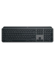 Мултимедийна клавиатура Logitech - MX Keys S, безжична, Graphite