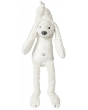 Музикална играчка Happy Horse - Зайчето Richie, бяло, 34 cm -1