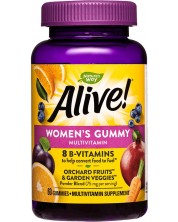 Alive Women's Gummy Multivitamin, 60 таблетки, Nature's Way -1