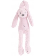 Музикална играчка Happy Horse - Зайчето Richie, 34 cm, розово -1