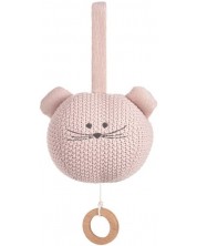 Музикална плюшена играчка Lassig - Little Chums, Mouse -1