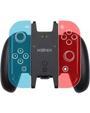Аксесоар Konix - Mythics Play & Charge Grip (Nintendo Switch) -1