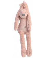 Музикална играчка Happy Horse - Зайчето Richie, розово, 34 cm -1