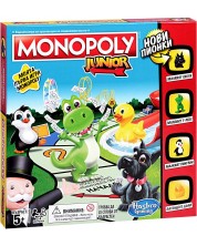 Настолна игра Hasbro Monopoly Junior - Детска -1