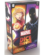 Настолна игра за двама Marvel Dice Throne 2 Hero Box - Captain Marvel vs Black Panther -1