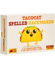 Настолна игра за двама Tacocat Spelled Backwards - парти