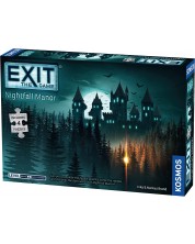 Настолна игра Exit: Nightfall Manor PUZZLE - Кооперативна -1