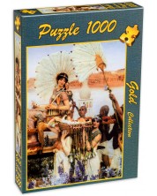 Пъзел Gold Puzzle от 1000 части - Намирането на Мойсей -1