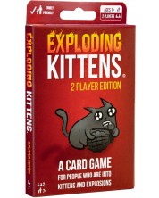 Настолна игра за двама Exploding Kittens - 2 Player Edition
