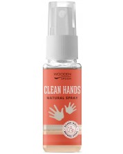 Натурален почистващ спрей за ръце Wooden Spoon - Clean Hands, 50 ml -1