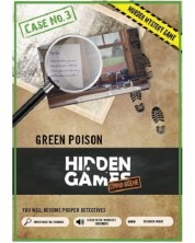 Настолна игра Hidden Games Crime Scene: Green Poison - кооперативна